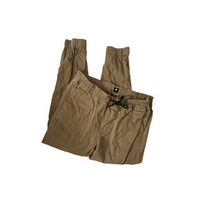 TAVIK Tan Jogger Pants Elastic Waist with Drawstring Men's Size M